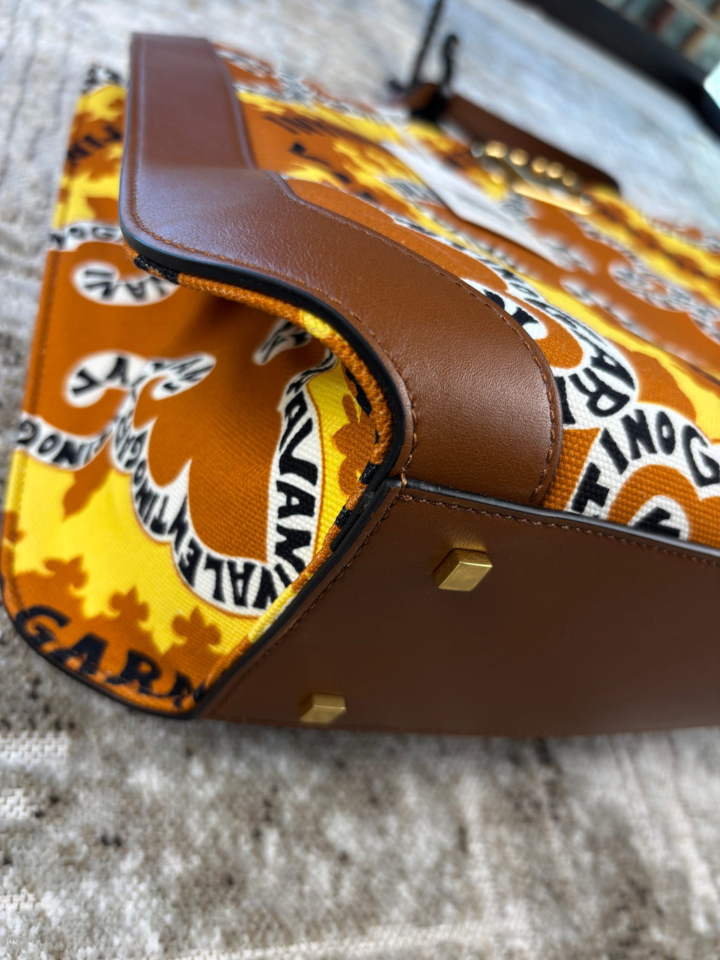 Valentino Garavani Vlogo Bandana-Print Tote Bag