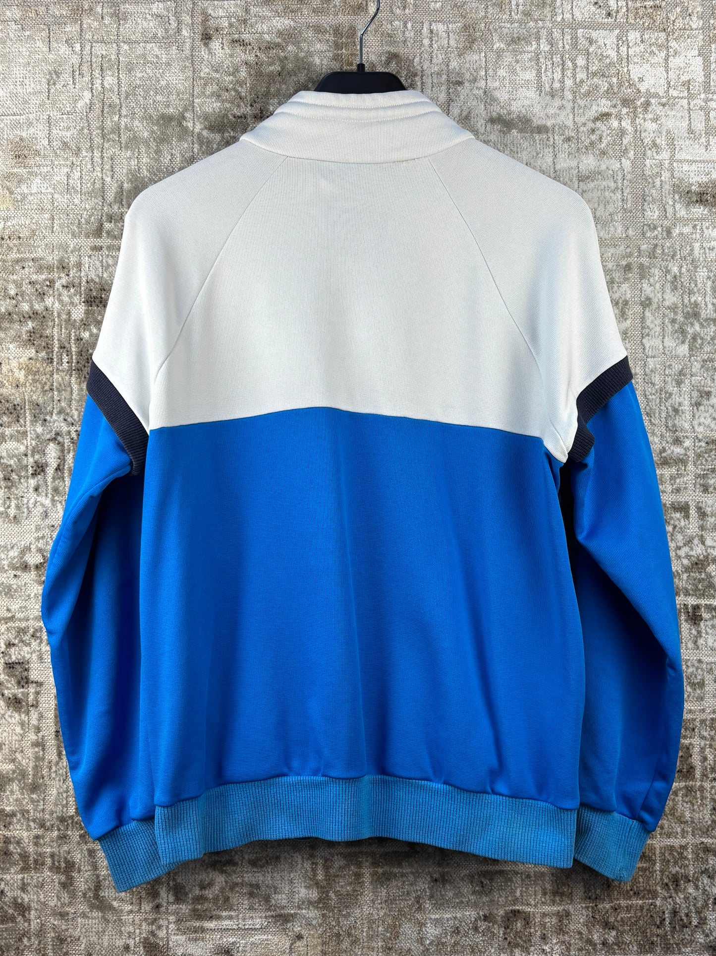 Mens Vintage Adidas Blue White Track Jacket