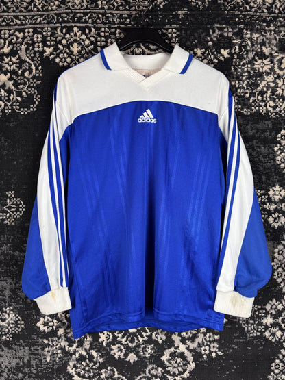 Men's Vintage Adidas Blue Longsleeve Jersey