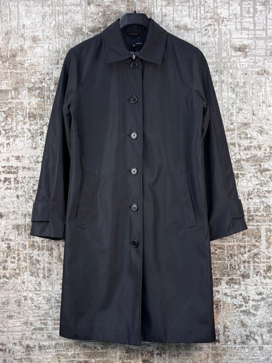 Unisex Vintage Hennes Black Straight Coat