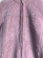 Casual Club Faux Suede Shearling-Lined Jacket