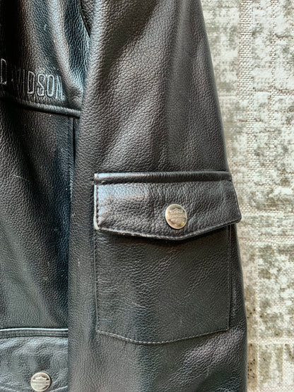 Harley-Davidson Leather Bomber Jacket