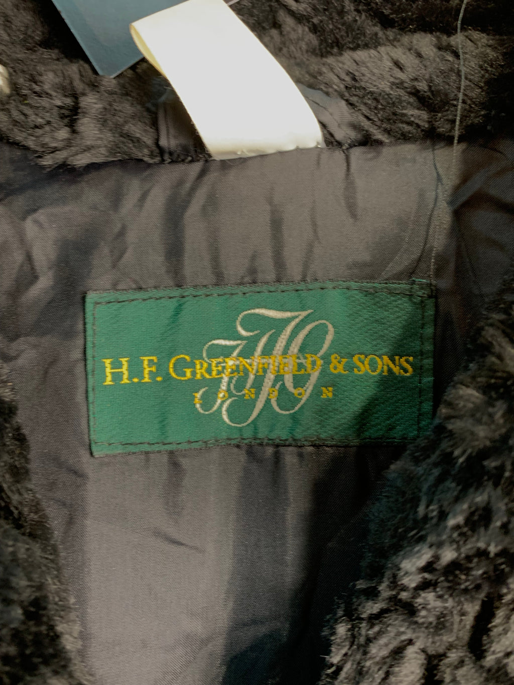 H.F. Greenfield & Sons Faux Fur Coat