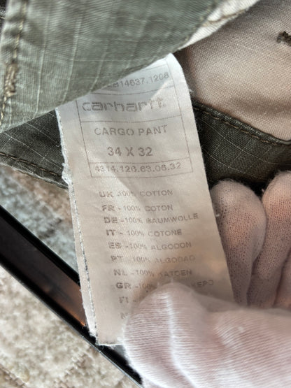 Men's Vintage Carhartt Khaki Cargo Shorts