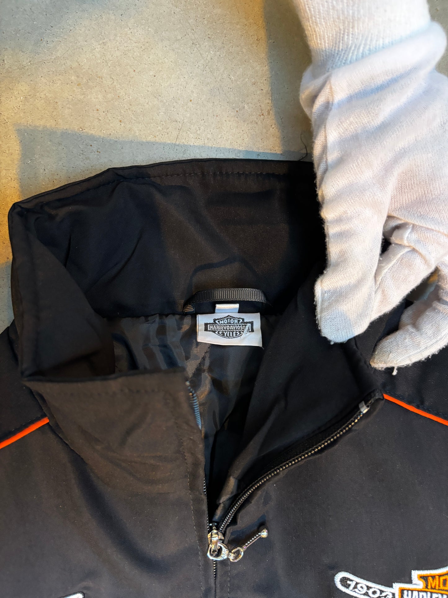 Unisex Harley Davidson 100th Anniversary Racing Bomber Jacket