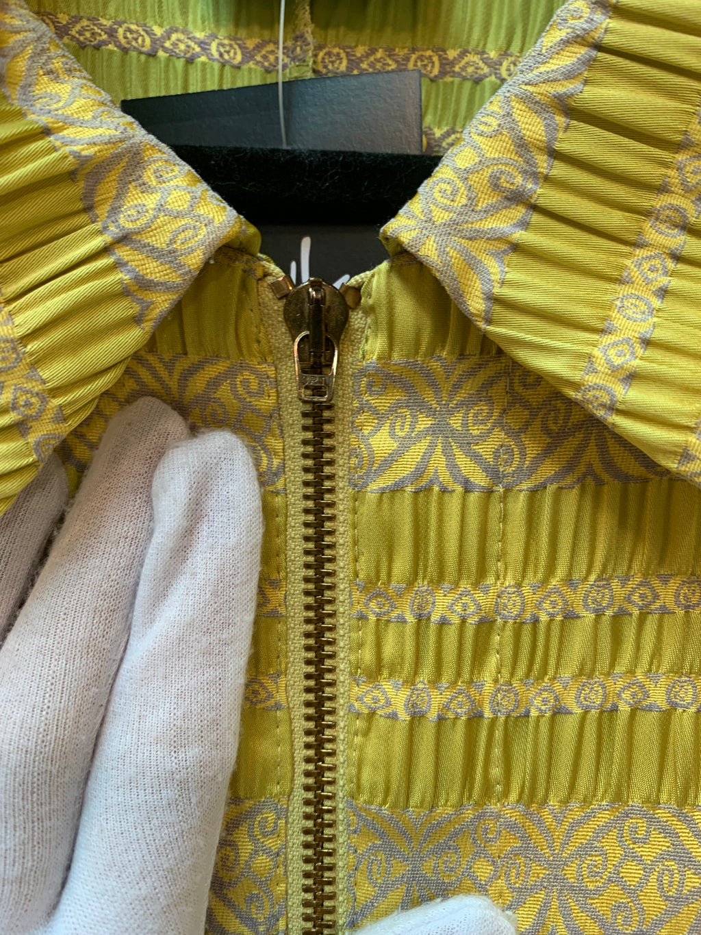 Benedikte Utzon Pleated Zip-Up Jacket