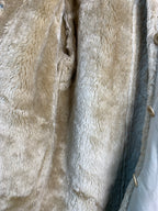 Y2K Faux Shearling Hooded Coat