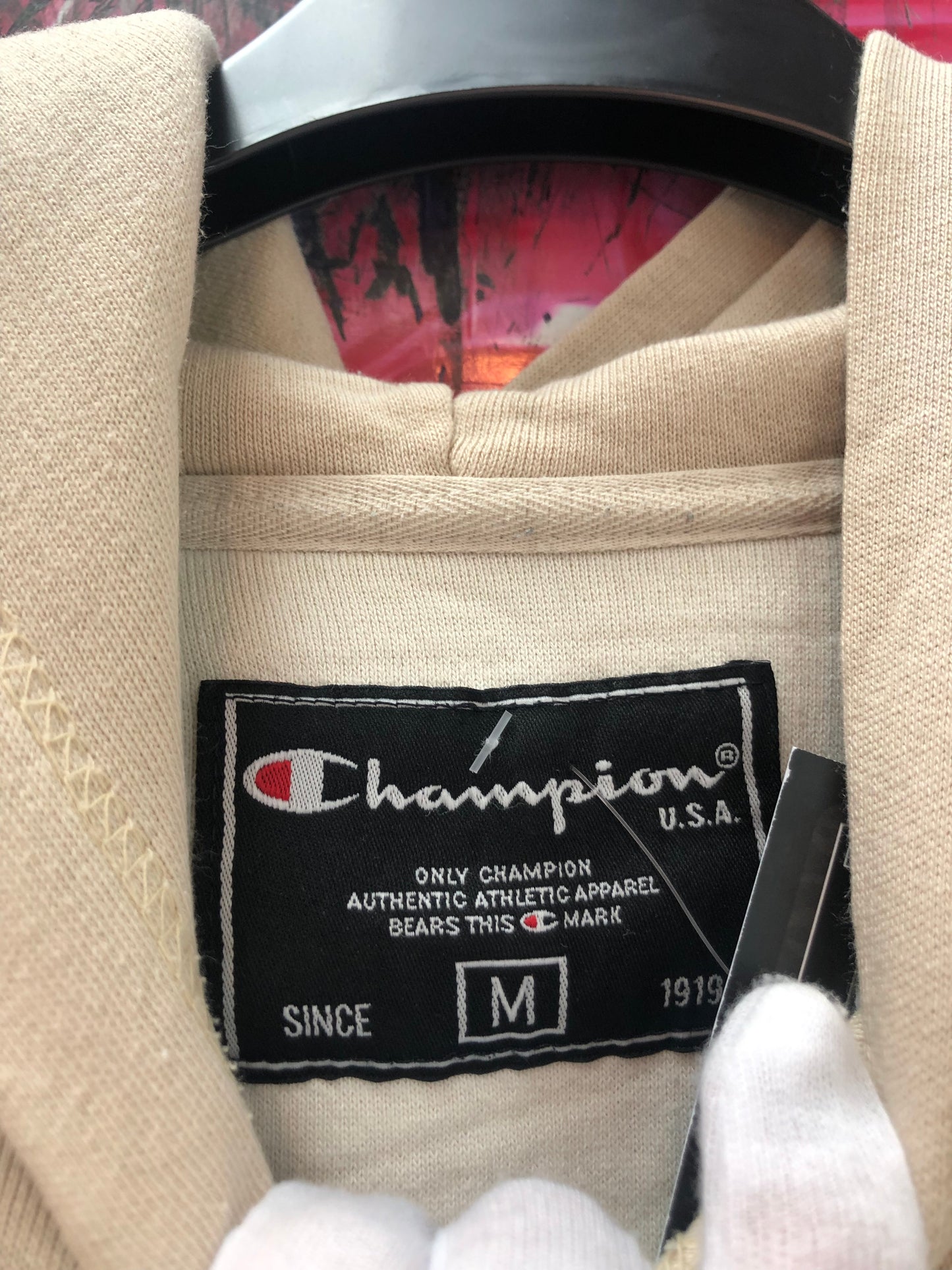 Champion Beige Hoodie