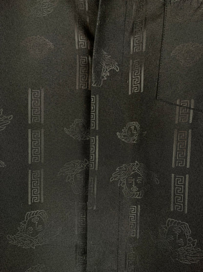 Vintage Versace Jeans Couture Black Button Up Shirt
