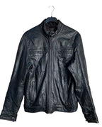 Calisyo Lambskin Leather Biker Jacket