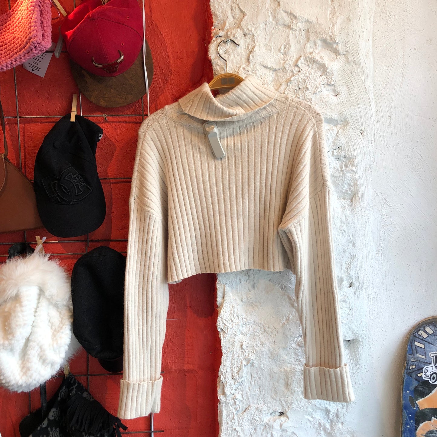 Turtleneck Cropped  Sweater