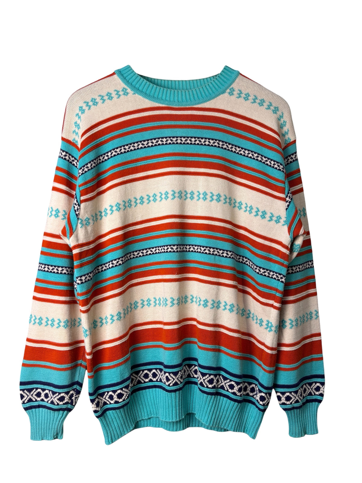 United Colors of Benetton Southwestern Stripe Sweater