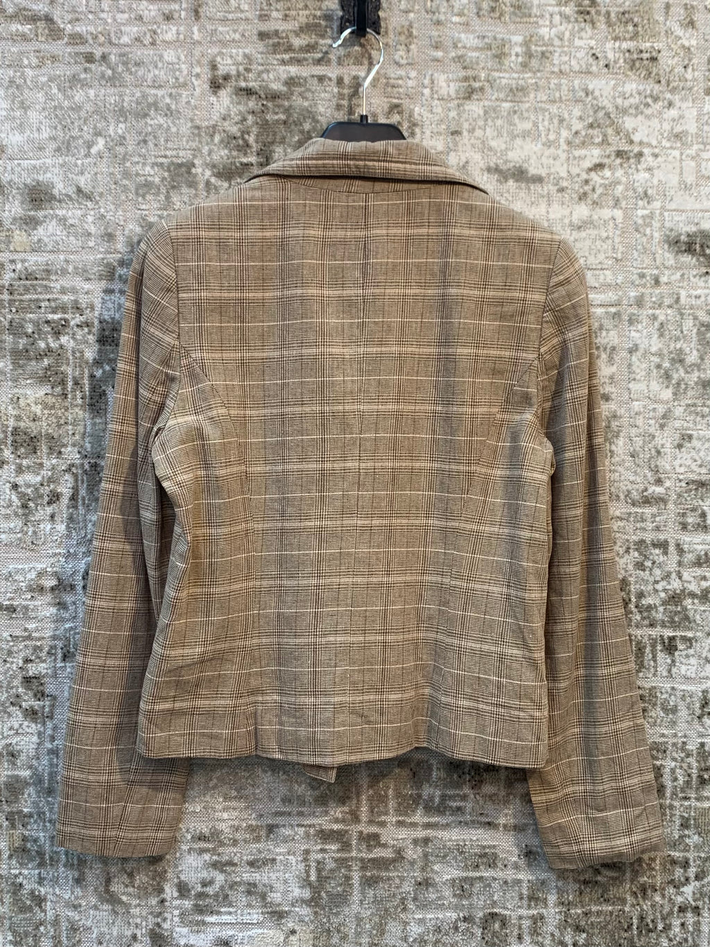 KappAhl Plaid Double-Breasted Blazer