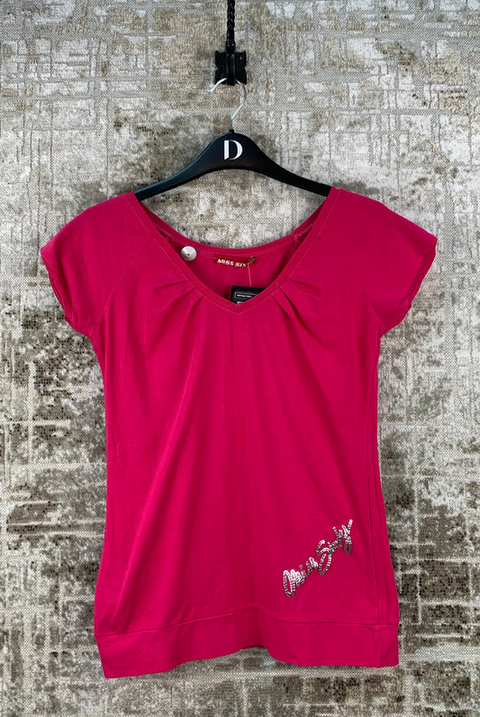 Womens Y2K Miss Sixty Pink Top