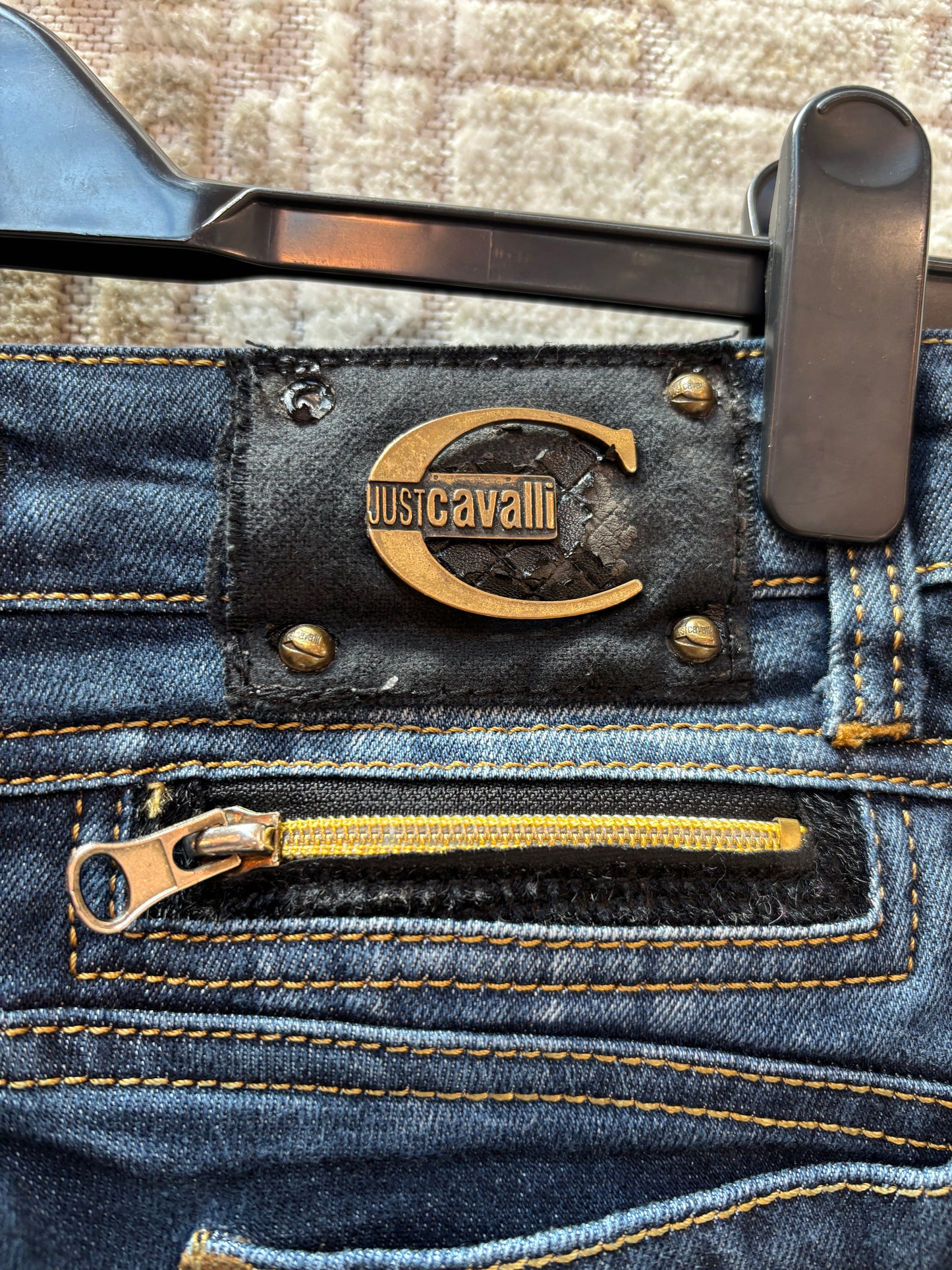 Just Cavalli Y2K Embellished Jeans