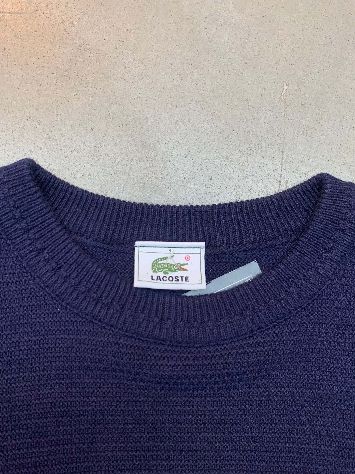 Lacoste Men's Blue Knit Sweater