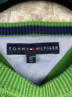 Men's Vintage Tommy Hilfiger Apple Green Sweater