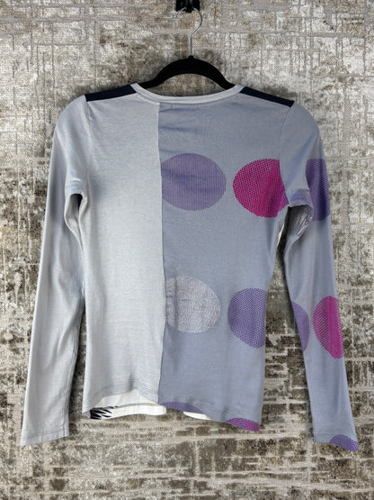 Womens Y2K Custo Barcelona Graphic Long Sleeve Top