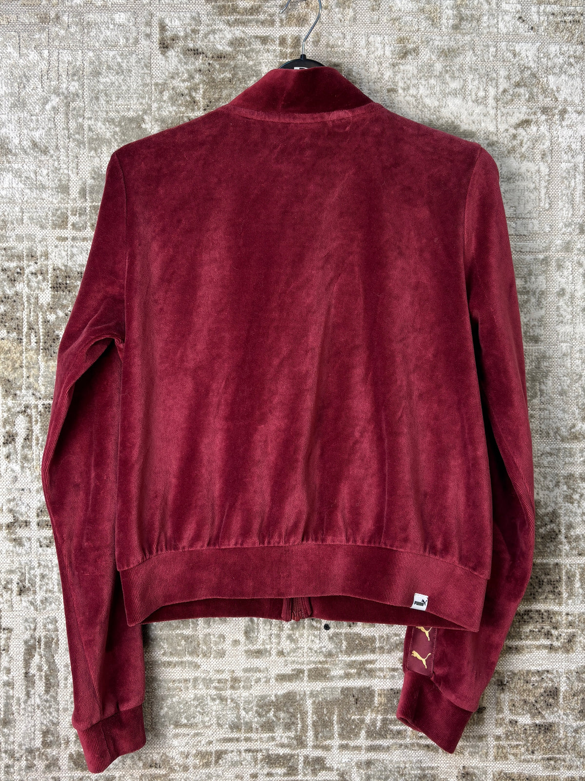 Puma Velour Zip Track Jacket