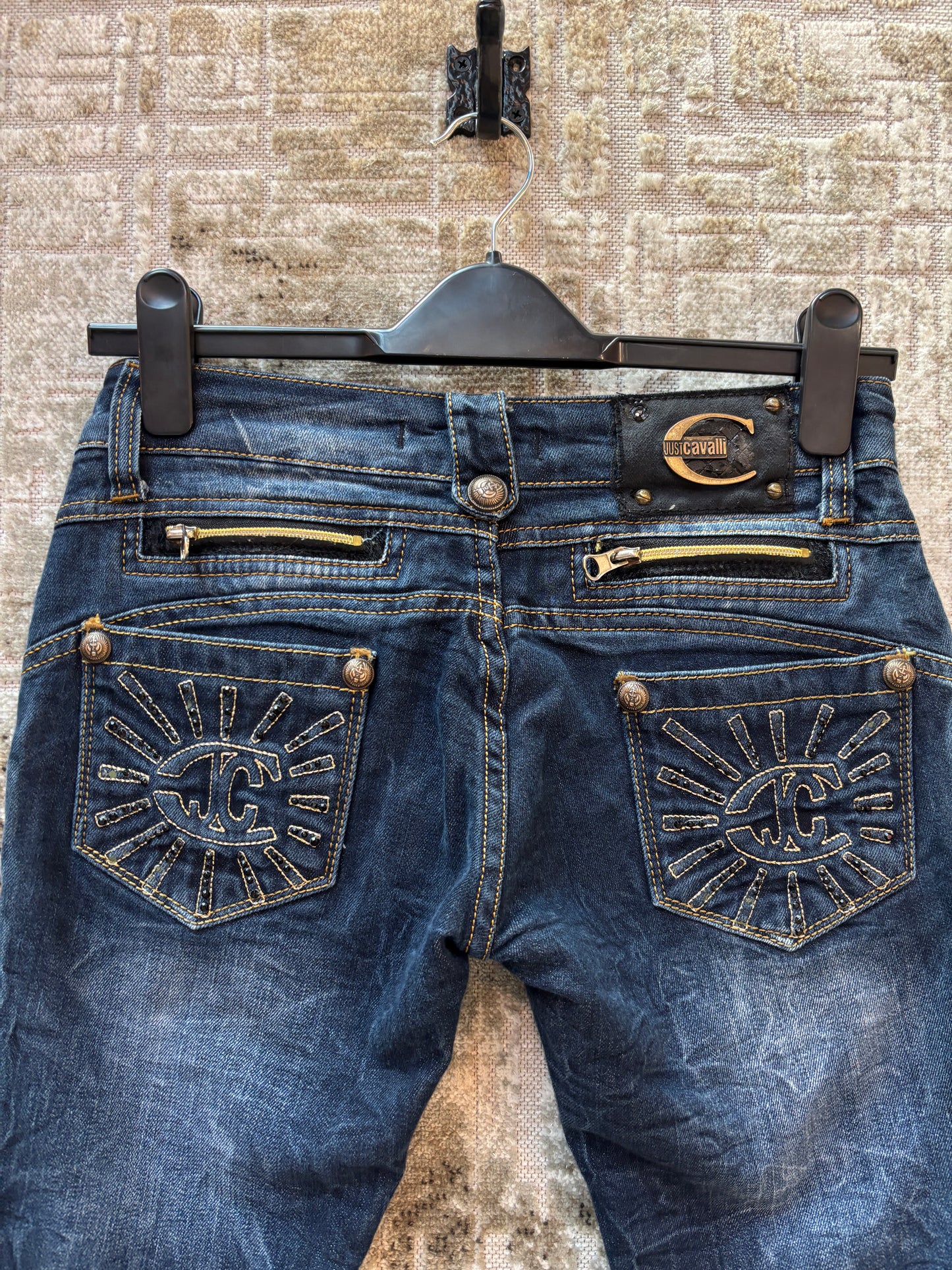 Just Cavalli Y2K Embellished Jeans