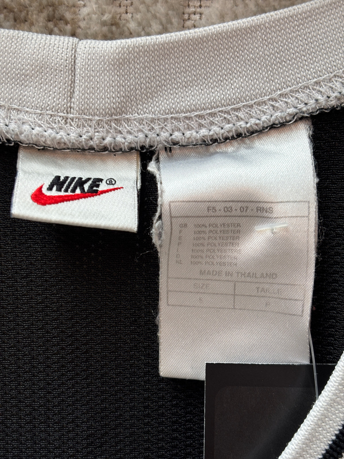Mens Vintage Nike Basketball Jersey