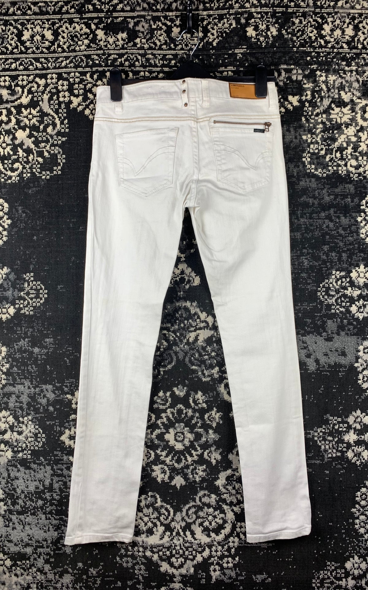 Women's ONLY White Low Waist Skinny Jeans