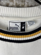 Puma King Striped Sleeve Crewneck Sweatshirt