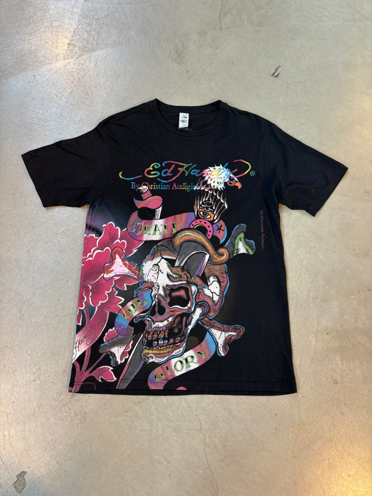 Ed Hardy Death Or Glory Tattoo Graphic Shirt