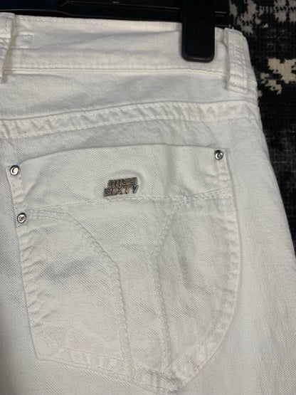 Women's Vintage Miss Sixty White Low Waist Jeans