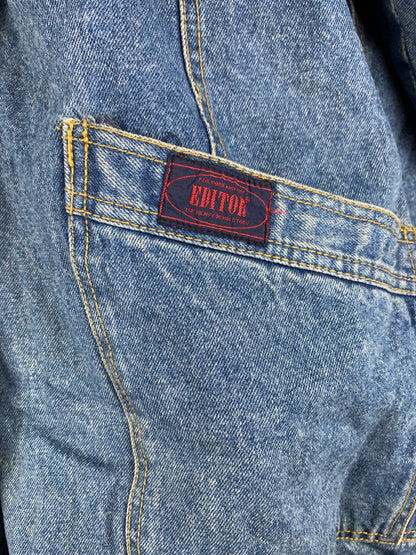 Vintage Editor Heavy Denim Coat