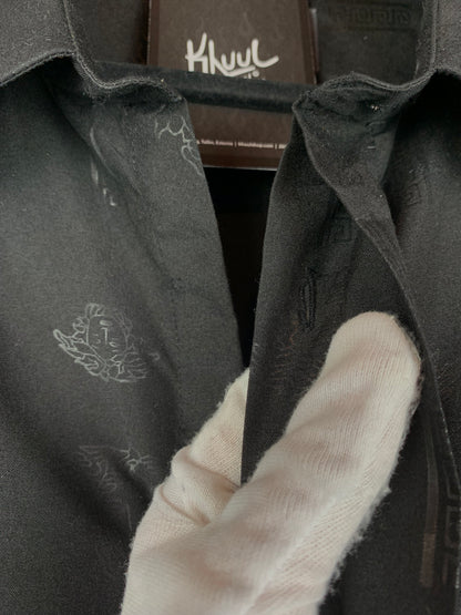 Vintage Versace Jeans Couture Black Button Up Shirt