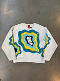 Nike Multicolor Abstract Long Sleeve Sweatshirt