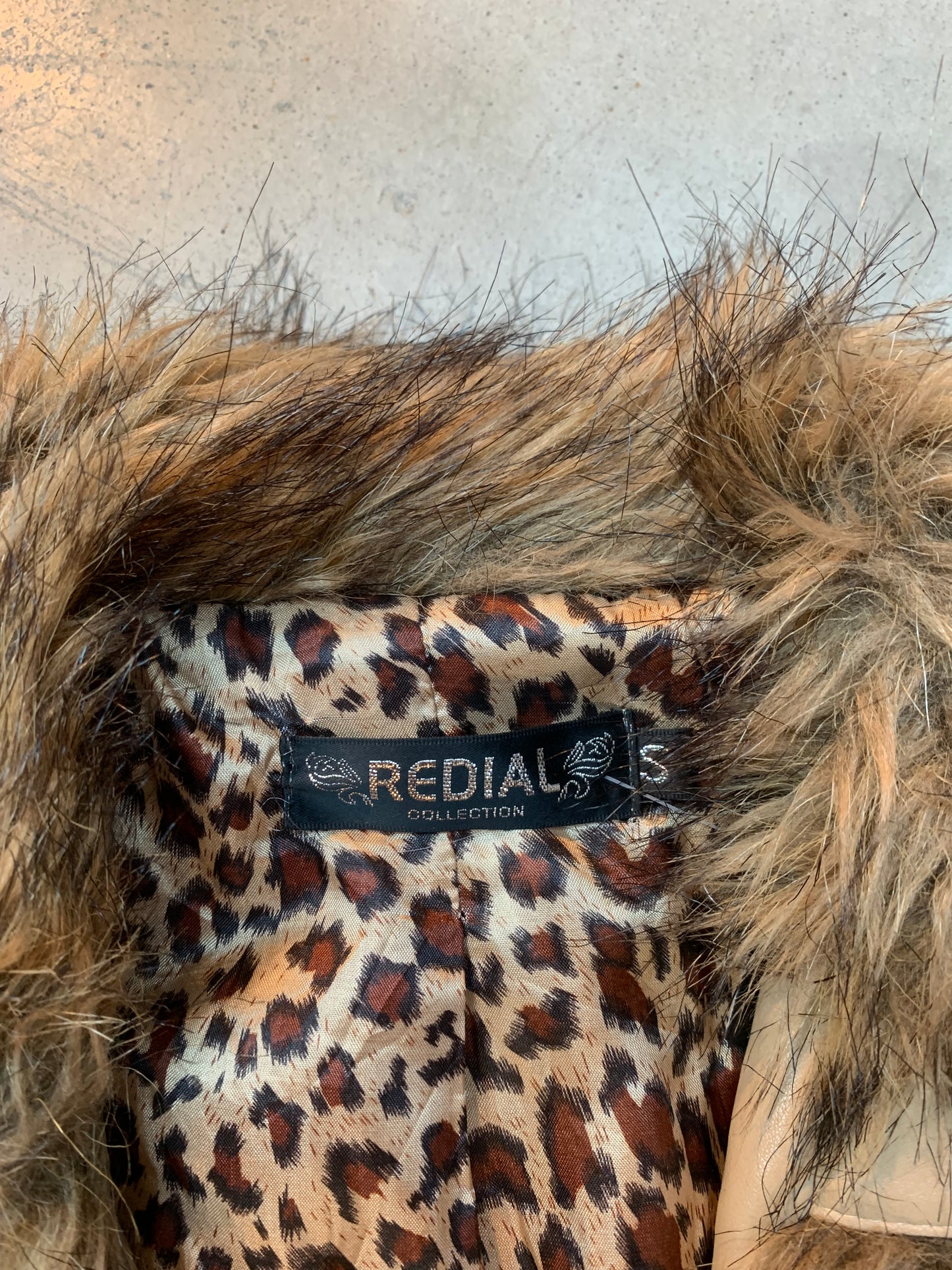 Y2K Women's Cheetah Print Fur Vest