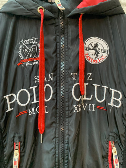 Santoz Polo Club Hooded Bomber Jacket