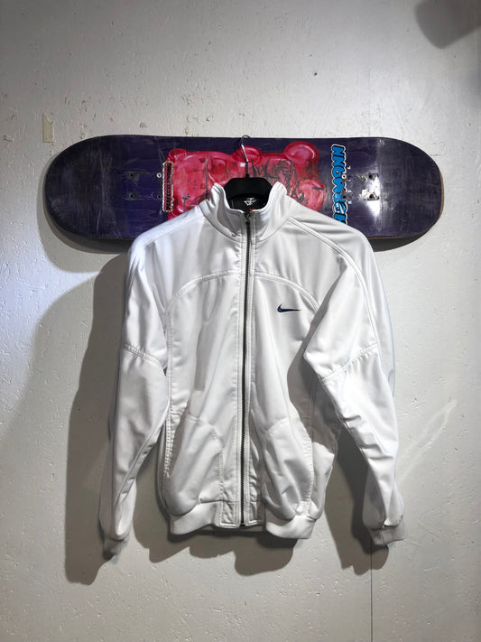 Nike White Track Jacket