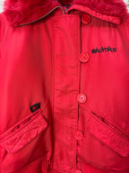 Akademiks Y2K Fur Collar Bomber Jacket