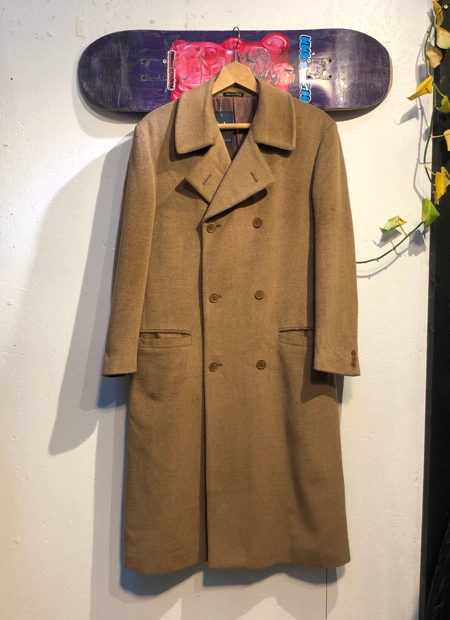 Vintage Pal Zileri Cashmere Camelhair Overcoat