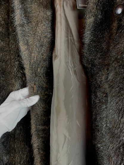 Vintage Women's Faux Fur Coat