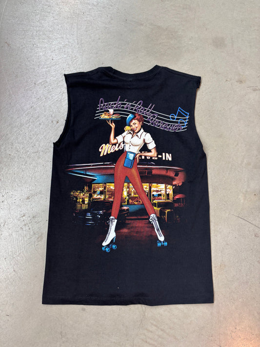 Mens Y2K Printed Tank Top