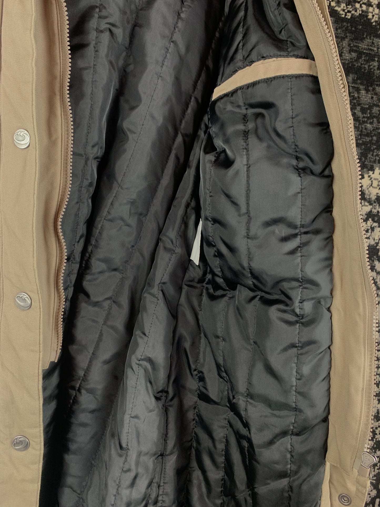 Vintage KappAhl Beige Winter Parka Jacket