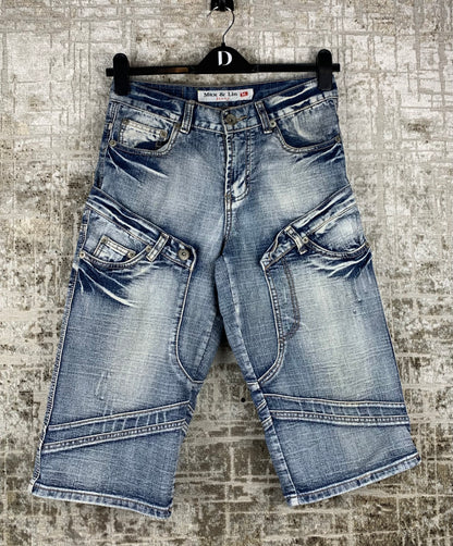 Mens Vintage Max Liu Denim Shorts