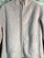 Dunnes Stores Faux Suede Sherpa-Lined Jacket