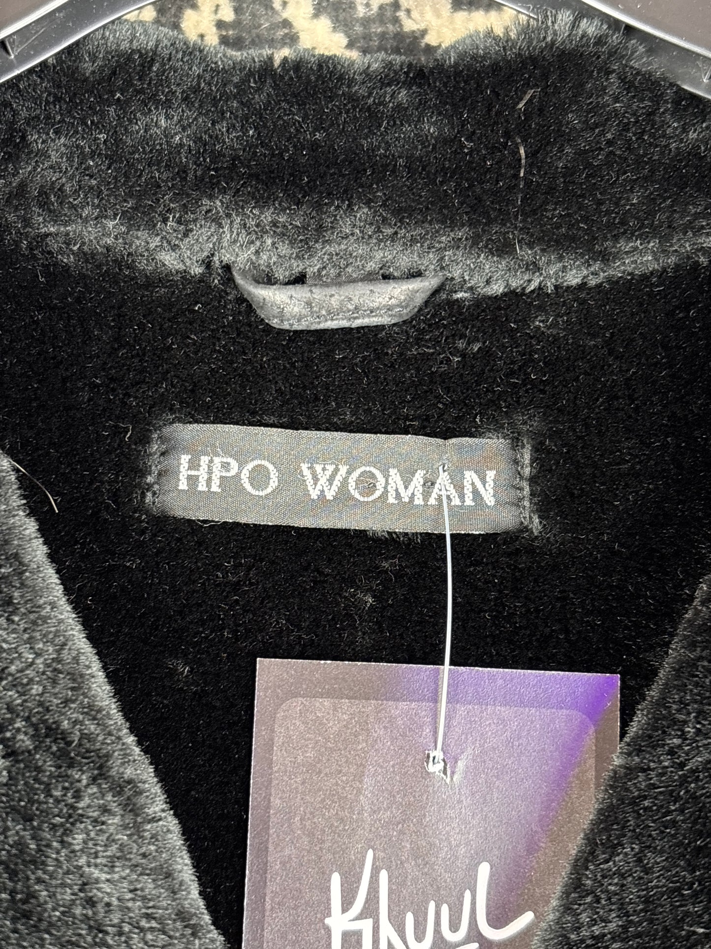 Vintage Women's Black Suede Coat