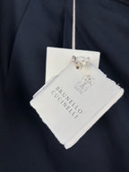 Brunello Cucinelli Navy Blue Trousers