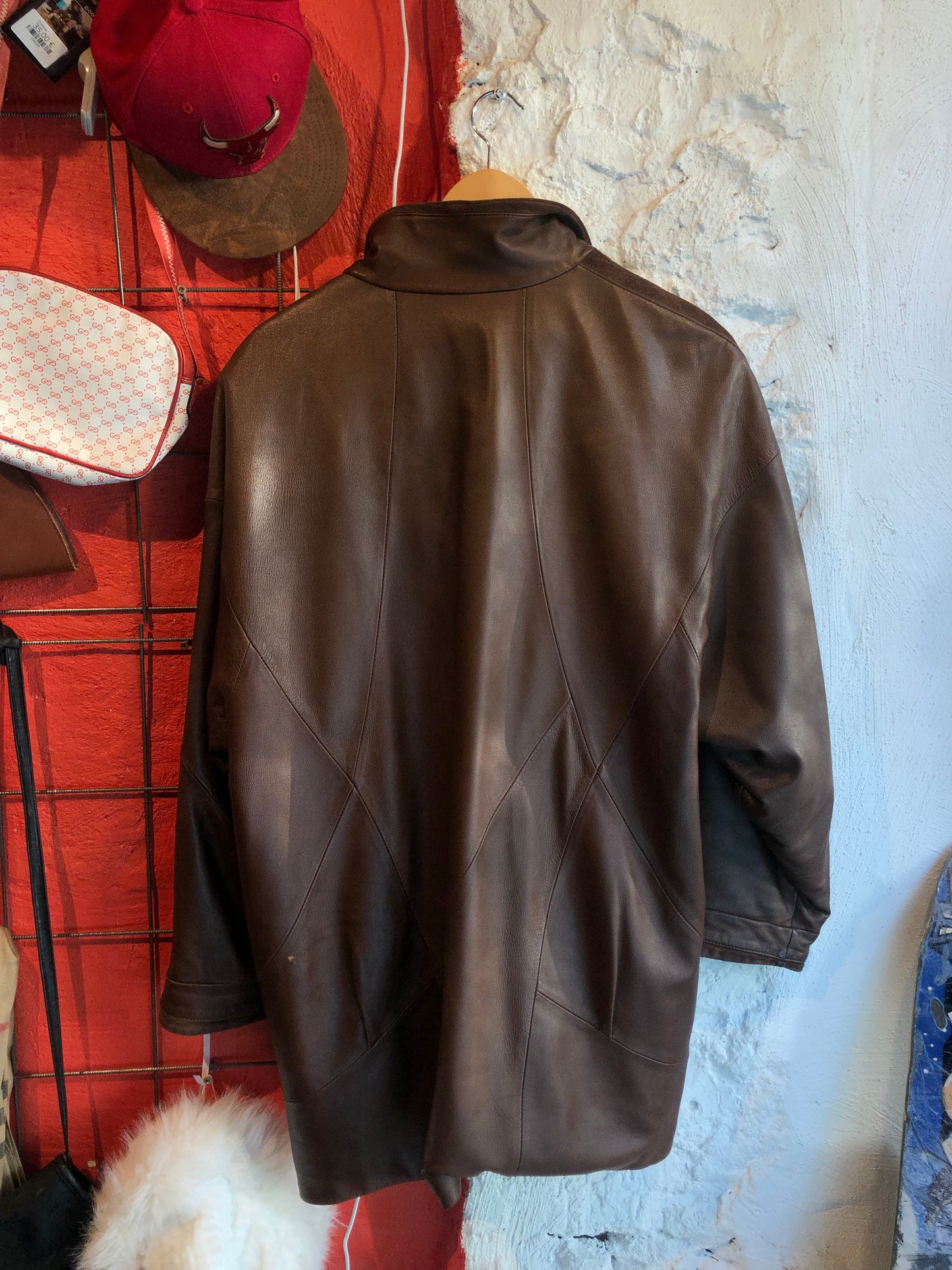 Vintage Leather Coat