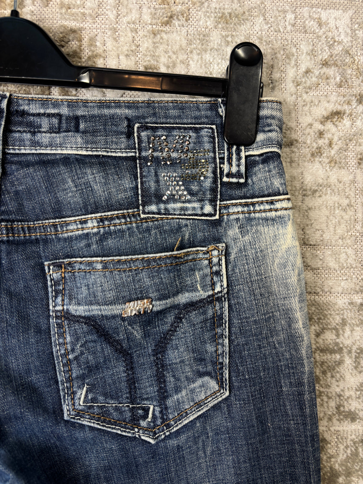 Miss Sixty Marla Y2K Straight Leg Jeans