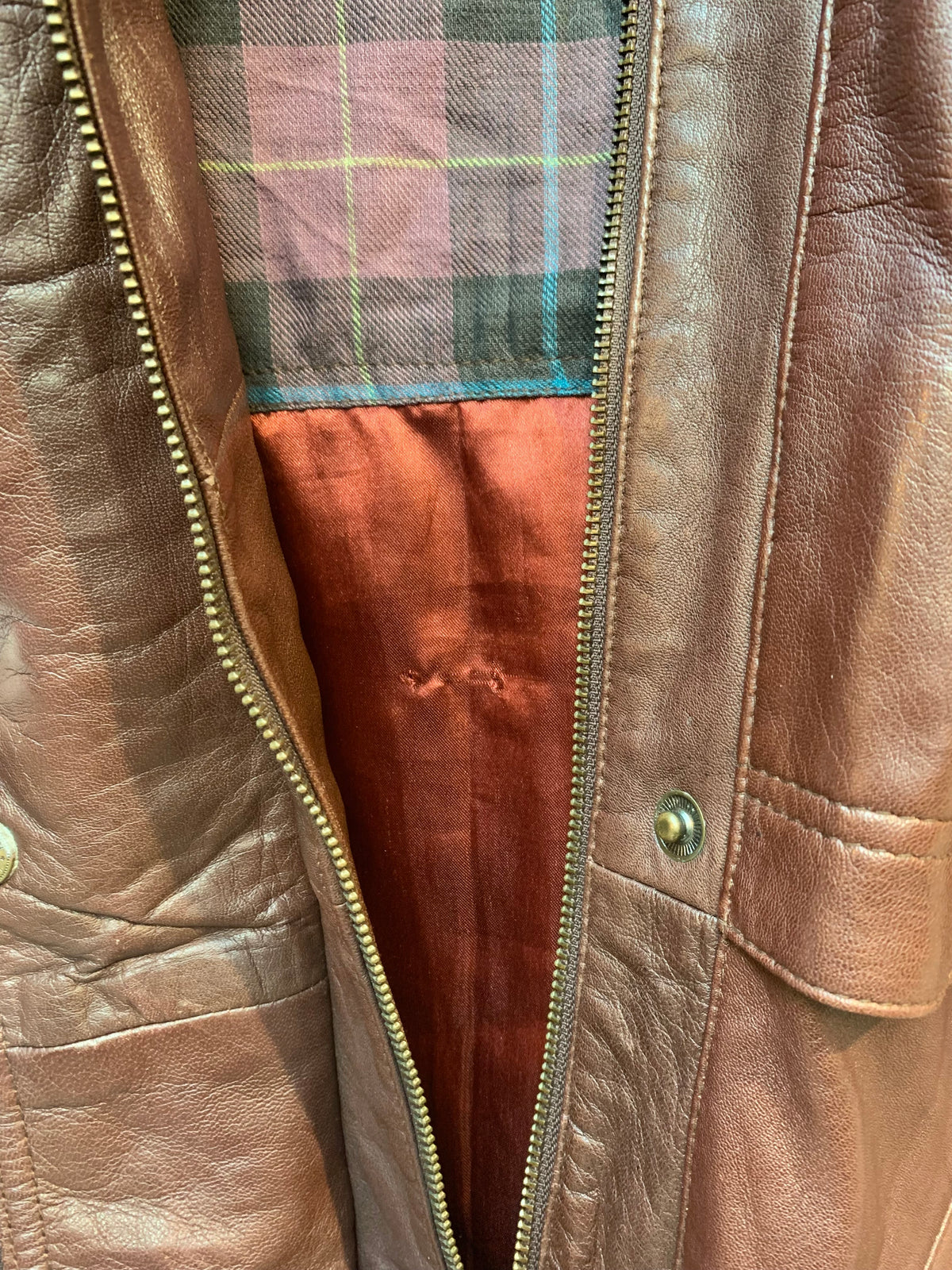 Feel the Steel Leather Coat