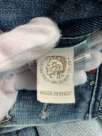 Diesel Y2K Distressed Button-Fly Jeans