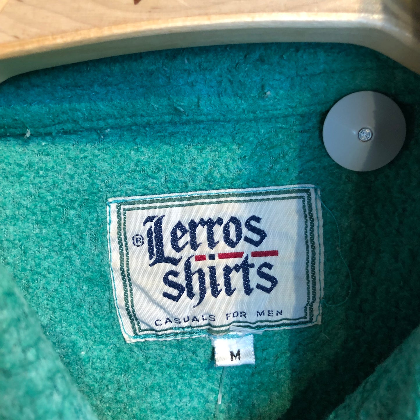 Vintage Green Button Up