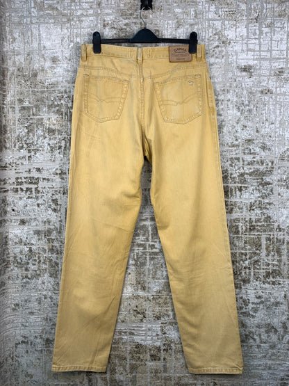 CAMEL Collection Mens Light Yellow Jeans